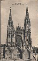 Rouen, Eglise St Ouen, Facade